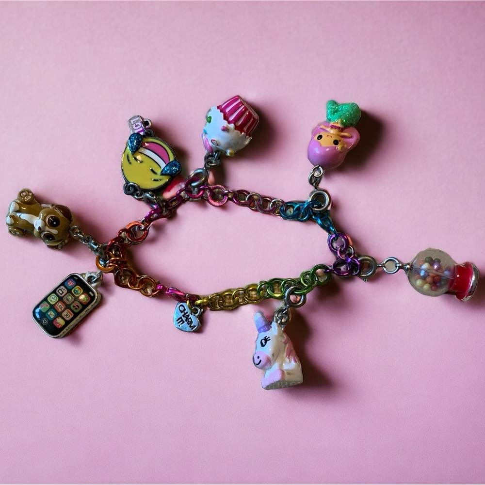 Charm It bracelet with many adorable charms
